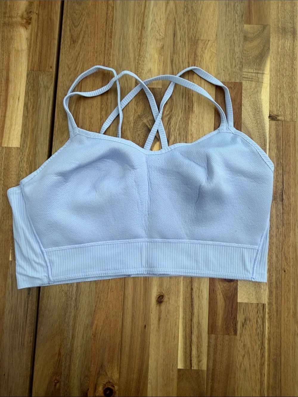 Lululemon Like a Cloud Long Lined Ribbed Sports Bra